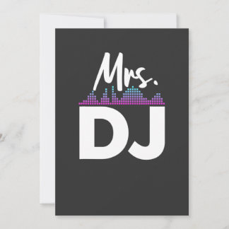 Convites Sra Dj Esposa Disc Jockey