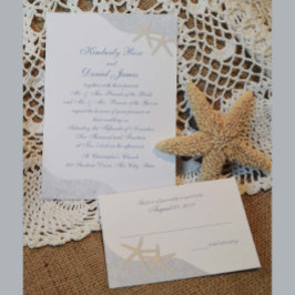 Convites Starfish Wedding
