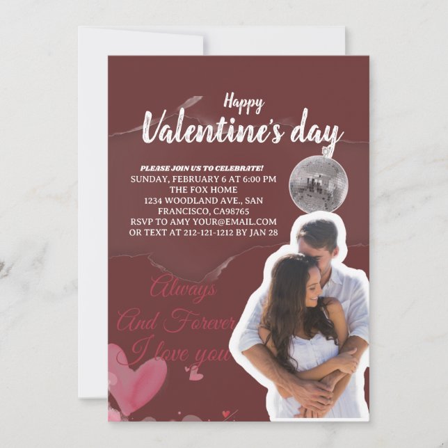 Convites Staying Soft Together (Frente)