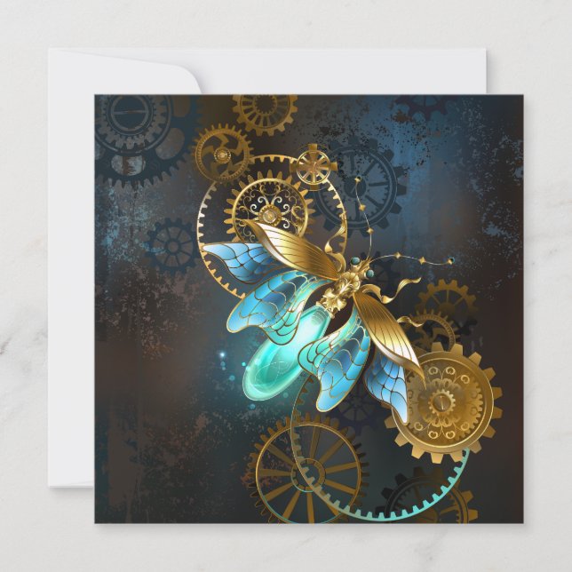 Convites Steampunk Firefly (Frente)