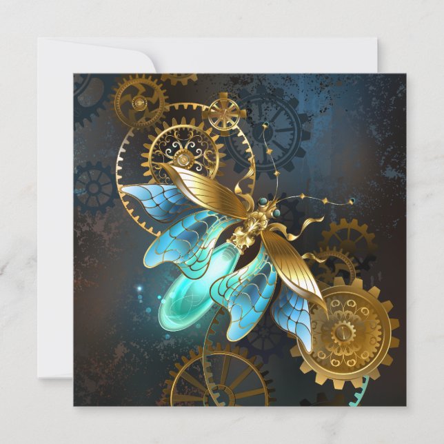 Convites Steampunk Firefly (Frente)