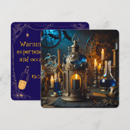 Convites Steampunk Victorian Gothics Lab Spooky