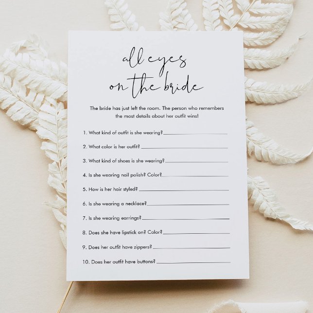 Convites STELLA Todos Os Olhos No Jogo Do Chá de panela Da  (Criador carregado)