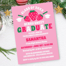 Strawberry Berry Sweet Festa de formatura