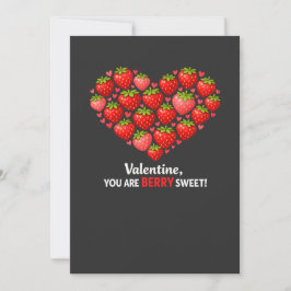 Convites Strawberry Berry Sweet Kids Valentines Day