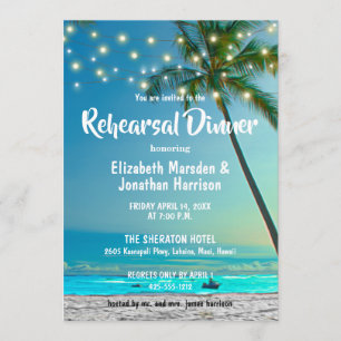 Convites String Lights Tropical Beach Test Janta