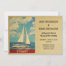 Convites Stuart Wedling Invitation Sailboat