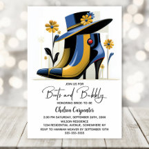 Stylish Boots and Bubbly Bridal Shower
