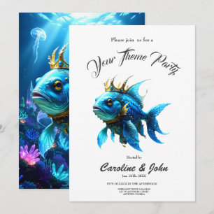 Convites Sua Alteza Peixe
