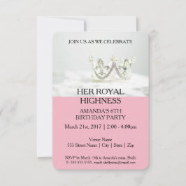 Convites Sua Alteza Real