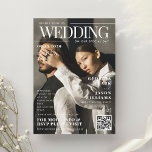 Convites Sua Foto Personalizada | Cobrir Revista Casamento<br><div class="desc">Surpreenda seus entes queridos com este convite ultra elegante,  com sua foto e detalhes personalizados. Adicione facilmente todos os seus detalhes clicando na opção "personalizar".</div>
