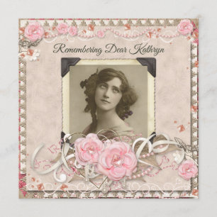 Convites Suas gemas dos anjos do laço dos rosas da