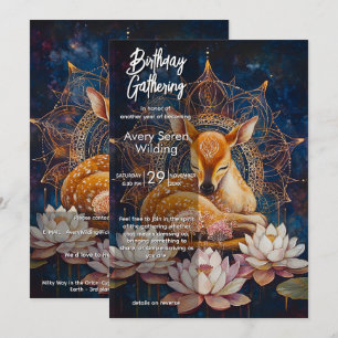 Convites Suave Quietude Design de Deer