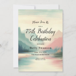 Convites Suaves Ecos das Montanhas