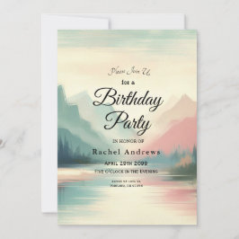 Convites Suaves Ecos das Montanhas