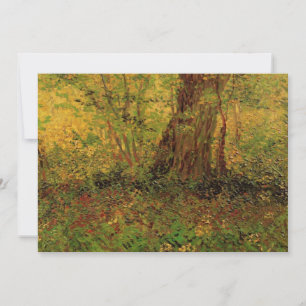 Convites Sub-bosque por Vincent van Gogh
