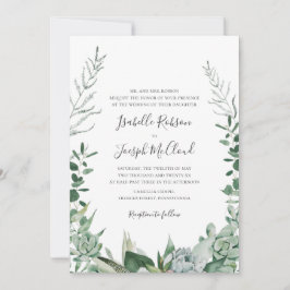Convites Succulent Greenery | Foto: Casamento Monograma
