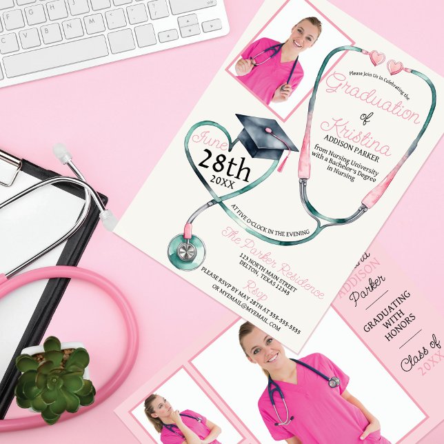 Convites Sucesso Cardíaco: Enfermando Festas de formatura E (Criador carregado)