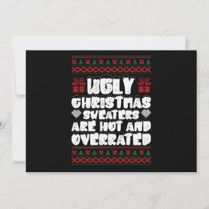 Convites Suéteres De Natal Feios Estão Quentes E Sobrevalor