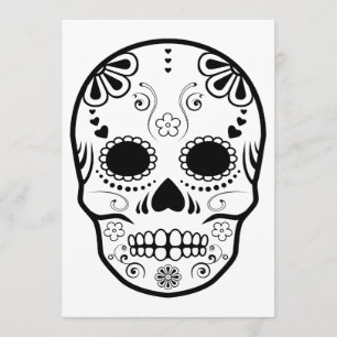 Convites sugar skullz : 1