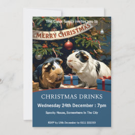 Convites Suínos-guineis e Árvore de Natal