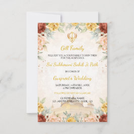 Convites Sukhmani Sahibji Path Invitation Card, Akhand Path