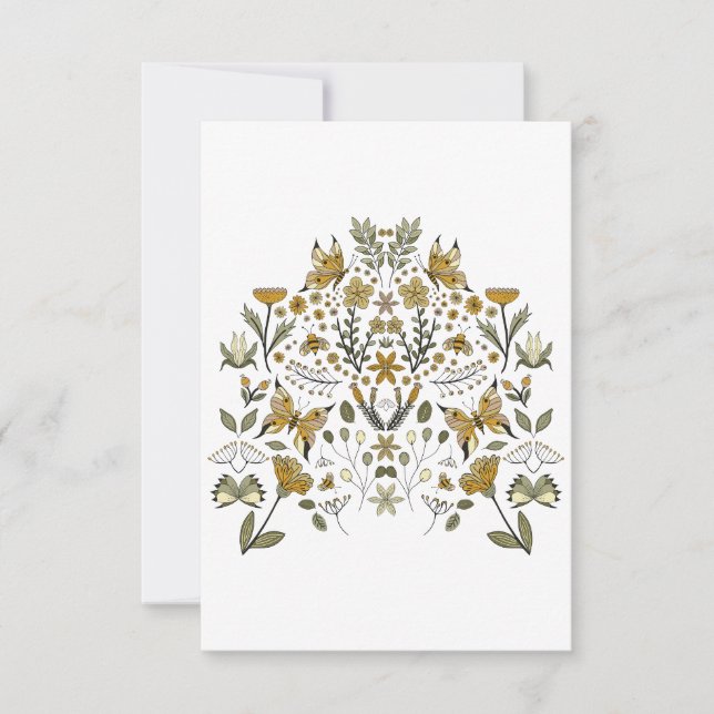 Convites Summer Butterflies (Frente)