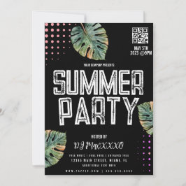 Convites Summer DJ Event Party Bar Club Flyer
