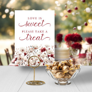 Convites Summer Wildflower Love é Sweet Favor Sinal