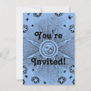 Convites Sun Stars Antiguamente Night Sky Medieval Zodieval