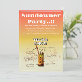 Convites Sundowner Tequila Cocktail