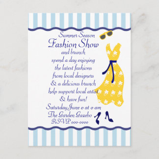 Convites Sundress Fashion Show