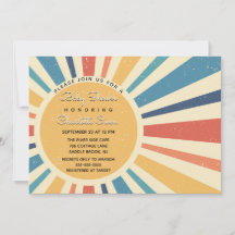 Sunrise Vintage I Retro Sun I Sunsher Chá de frald