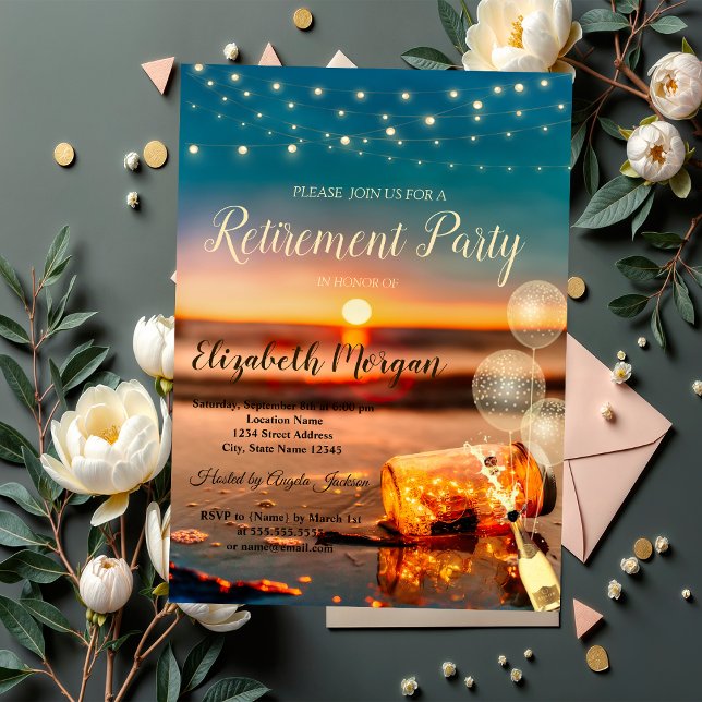 Convites Sunset Beach Balloons, Partido I da Reforma do Vin (Criador carregado)