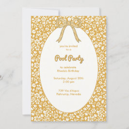 Convites Sunset Ditzy Floral All-in-One