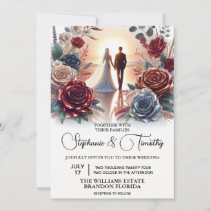 Convites Sunset Wedding