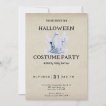 Super Fofo e Assustador Fantasma Vintage Halloween