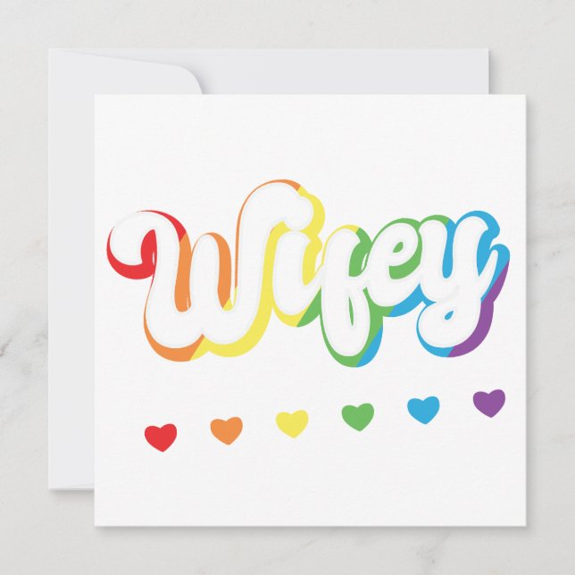 Convites Suporte a LGBTQIA Lésbica para Gay (Frente)