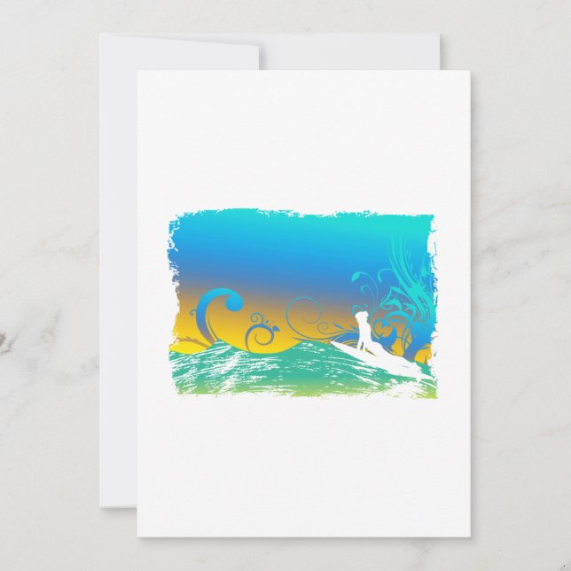 Convites Surf (Frente)