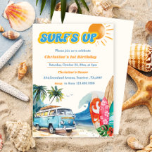 Surfs Up Beach primeiro aniversario Invance