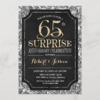 Surpreenda 65º Aniversário de Casamento - Prata Do