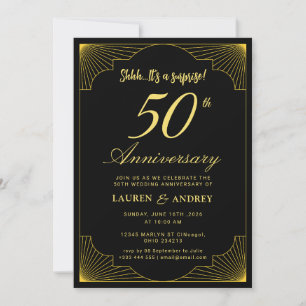 Convites Surpreenda no 50º Aniversário de Casamento