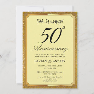 Convites Surpreenda no 50º Aniversário de Casamento