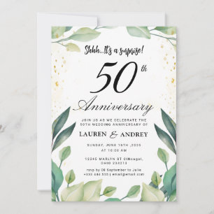 Convites Surpreenda no 50º Aniversário de Casamento