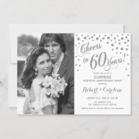 Surpreenda o 60º aniversário com foto prateada bra