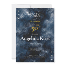 Surpresa Azul Meia-Noite Aniversário Marco