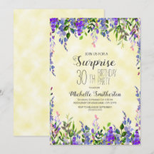 Surpresa de Aniversário de 30 anos em Aquarela Lav