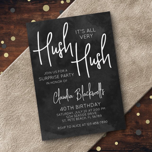 Convites Surpresa Engraçado Aniversário (Criador carregado)