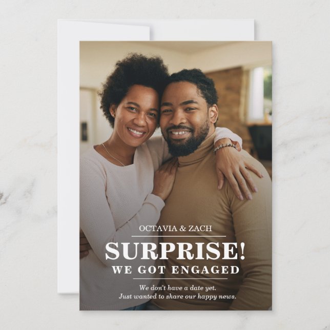 Convites Surpresa Estamos com o lançamento de fotos (Frente)