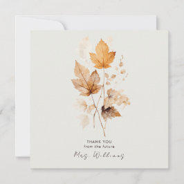 Convites Suspiros de Chá de panela de queda